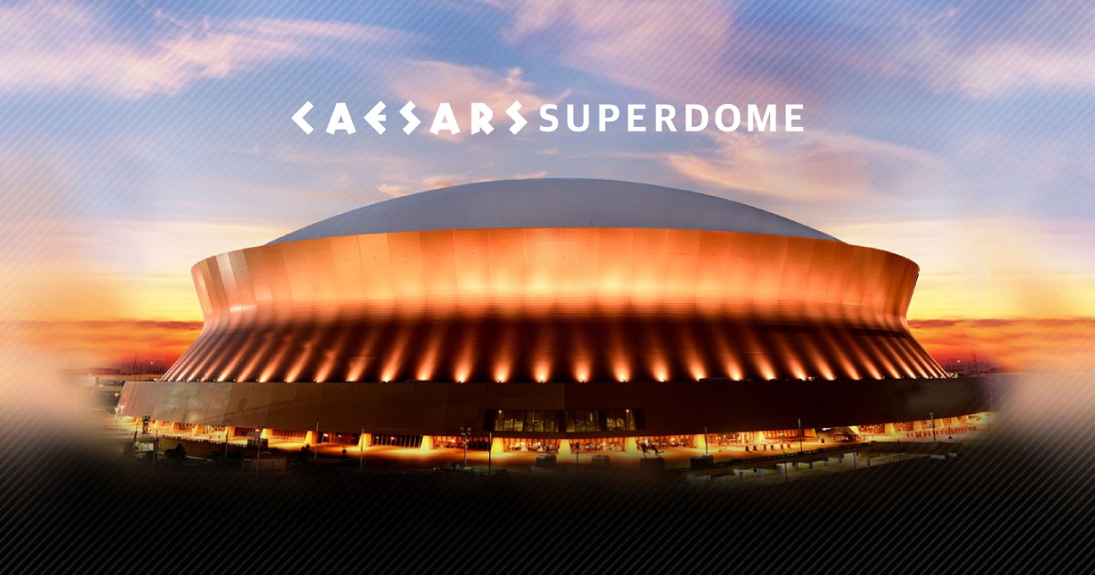 caesars superdome stadium tour